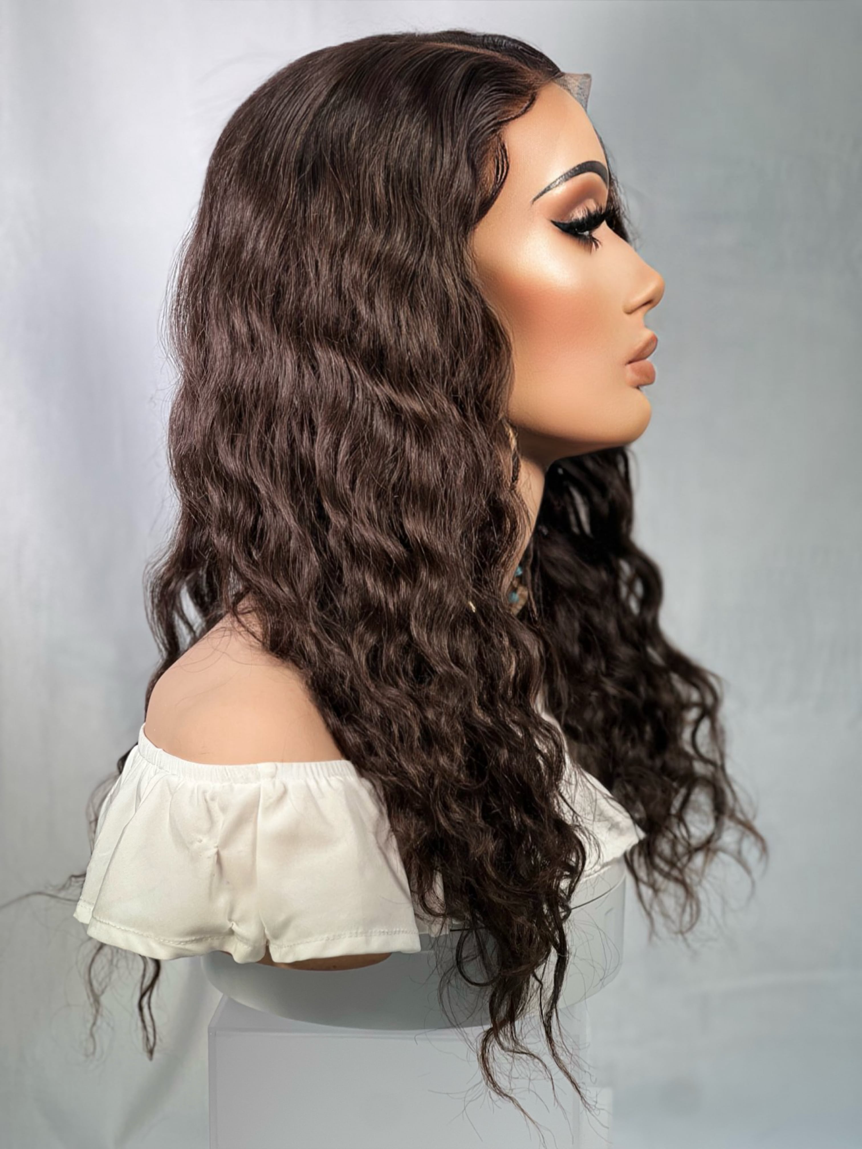16 Inch Large Loose Curl Wig | ALL LACE WIG | In Stock at CLWW